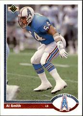 Al Smith #664 Football Cards 1991 Upper Deck Prices