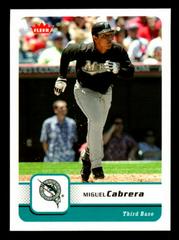 Miguel Cabrera Baseball Cards 2006 Fleer Prices