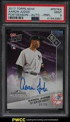 Aaron Judge [Autograph Purple] #PS76A Baseball Cards 2017 Topps Now Postseason Prices