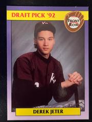 Derek Jeter Promo Baseball Cards 1992 Front Row Draft Picks Prices