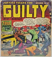 Justice Traps the Guilty #20 (1950) Comic Books Justice Traps the Guilty Prices