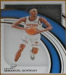 Immanuel Quickley Basketball Cards 2021 Panini Immaculate Collection Prices