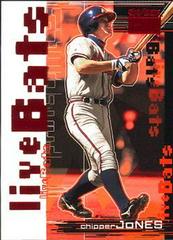 Chipper Jones Baseball Cards 1999 Skybox Premium Live Bats Prices