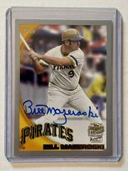 Bill Mazeroski [Silver] Baseball Cards 2022 Topps Archives 2010 Fan Favorites Autographs Prices