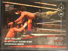 Seth Rollins Wrestling Cards 2018 Topps Now WWE Prices