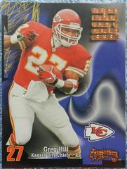Greg Hill [Super Rave] #155 Football Cards 1998 Skybox Thunder Prices