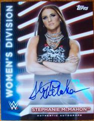 Stephanie McMahon [Blue] Wrestling Cards 2021 Topps WWE Women's Division Autographs Prices