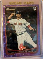 Will Middlebrooks [Purple Ice] #40 Baseball Cards 2012 Bowman Draft Prices