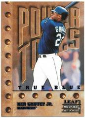 Ken Griffey Jr. [True Blue] Baseball Cards 1998 Leaf Rookies & Stars Prices