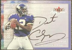 Daunte Culpepper [Silver] Football Cards 2000 Fleer Autographics Prices