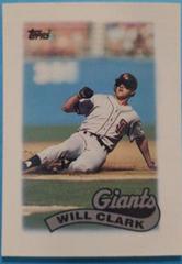 Will Clark #41 Baseball Cards 1989 Topps Mini League Leaders Prices