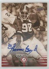 Thomas Boyd [Autograph] Football Cards 2012 Upper Deck University of Alabama Prices
