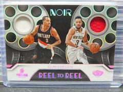 CJ McCollum #RRM-CJM Basketball Cards 2022 Panini Noir Reel to Reel Memorabilia Prices