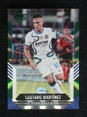 Lautaro Martinez [Green Laser] #187 Soccer Cards 2021 Panini Score FIFA Prices