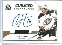 Ryan Strome #SPC-RS Hockey Cards 2022 SP Authentic Curated Signatures Prices