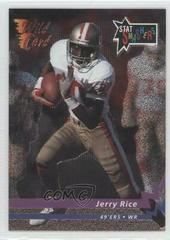 Jerry Rice Football Cards 1992 Wild Card Stat Smashers Prices