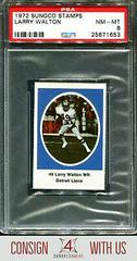 Larry Walton Football Cards 1972 Sunoco Stamps Prices