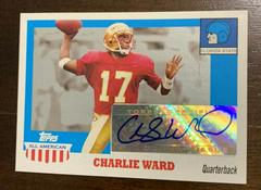 Charlie Ward #A-CWA Football Cards 2005 Topps All American Autograph Prices