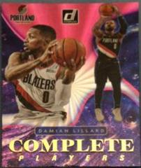 Damian Lillard [Pink Laser] #14 Basketball Cards 2021 Panini Donruss Complete Players Prices