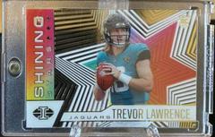Trevor Lawrence [Rainbow] #SS-11 Football Cards 2021 Panini Illusions Shining Stars Prices