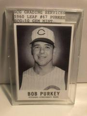 Bob Purkey #67 Baseball Cards 1960 Leaf Prices