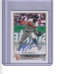 Heliot Ramos #MA-HR Baseball Cards 2022 Topps Mini Autographs Prices