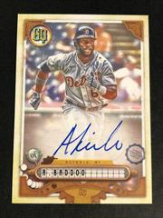 Akil Baddoo [Missing Black Plate] #GQA-AB Baseball Cards 2022 Topps Gypsy Queen Autographs Prices