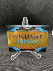 Williams Racing [Gold Wave Refractor] #CC-WR Racing Cards 2023 Topps Chrome Formula 1 Constructor’s Crest Prices