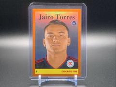 Jairo Torres [Orange] #58T-7 Soccer Cards 2023 Topps Chrome MLS 1958 Prices