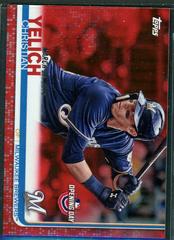 Christian Yelich [Batting Red Foil] #39 Baseball Cards 2019 Topps Opening Day Prices