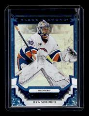 Ilya Sorokin [Blue] #BDB-IS Hockey Cards 2023 Upper Deck Black Diamond Prices