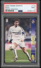 Raul #178 Soccer Cards 2004 Panini Sports Mega Cracks Prices
