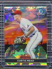 Curtis Mead [Atomic] Baseball Cards 2022 Bowman Chrome 2021 AFL Fall Stars Prices
