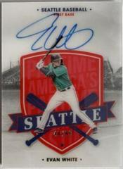 Evan White #AP-EW Baseball Cards 2021 Panini Chronicles America's Pastime Autographs Prices