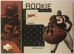Takeo Spikes #GJ17 Football Cards 1998 Upper Deck Game Jersey Prices