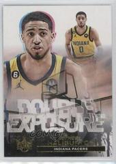 Tyrese Haliburton #2 Basketball Cards 2023 Panini Court Kings Double Exposure Prices