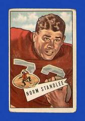 Norm Standlee #42 Football Cards 1952 Bowman Large Prices
