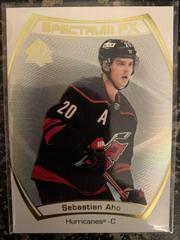 Sebastian Aho #S-3 Hockey Cards 2021 SP Authentic Spectrum FX Prices