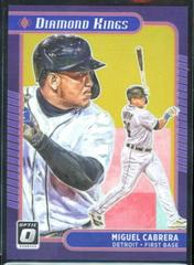 Miguel Cabrera [Gold] Baseball Cards 2021 Panini Donruss Optic Prices