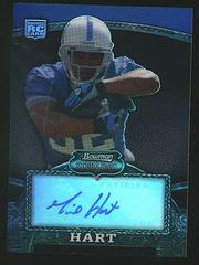 Mike Hart [Autograph Refractor] Football Cards 2008 Bowman Sterling Prices