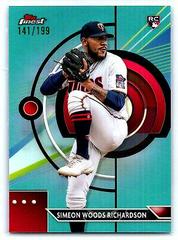 Simeon Woods Richardson [Aqua] #2 Baseball Cards 2023 Topps Finest Prices