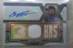 Rafael Devers #TTAR-RD4 Baseball Cards 2022 Topps Triple Threads Autograph Relic Prices