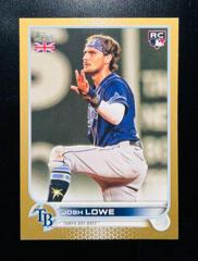 Josh Lowe [Gold] #110 Baseball Cards 2022 Topps UK Edition Prices