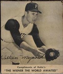 Bill Mazeroski Baseball Cards 1959 Kahn's Wieners Prices