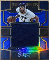 Anthony Davis [Blue] #TM-AD Basketball Cards 2022 Panini Select Throwback Memorabilia Prices