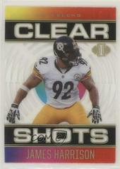 James Harrison [Black] Football Cards 2021 Panini Illusions Clear Shots Prices