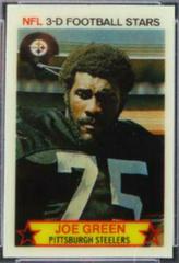 Joe Greene [Spelled Green on Front] #25 Football Cards 1980 Stop N Go Prices