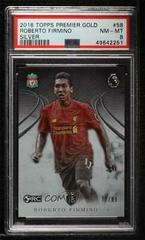 Roberto Firmino [Silver] Soccer Cards 2016 Topps Premier Gold Prices