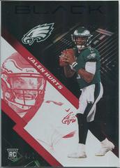 Jalen Hurts [Ruby] #107 Football Cards 2020 Panini Black Prices
