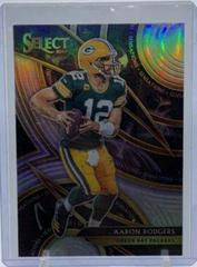Aaron Rodgers [Green Prizm] #15 Football Cards 2019 Panini Select Sensations Prices